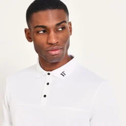 11 Degrees Men's Back Graphic Pique Golf Polo Shirt