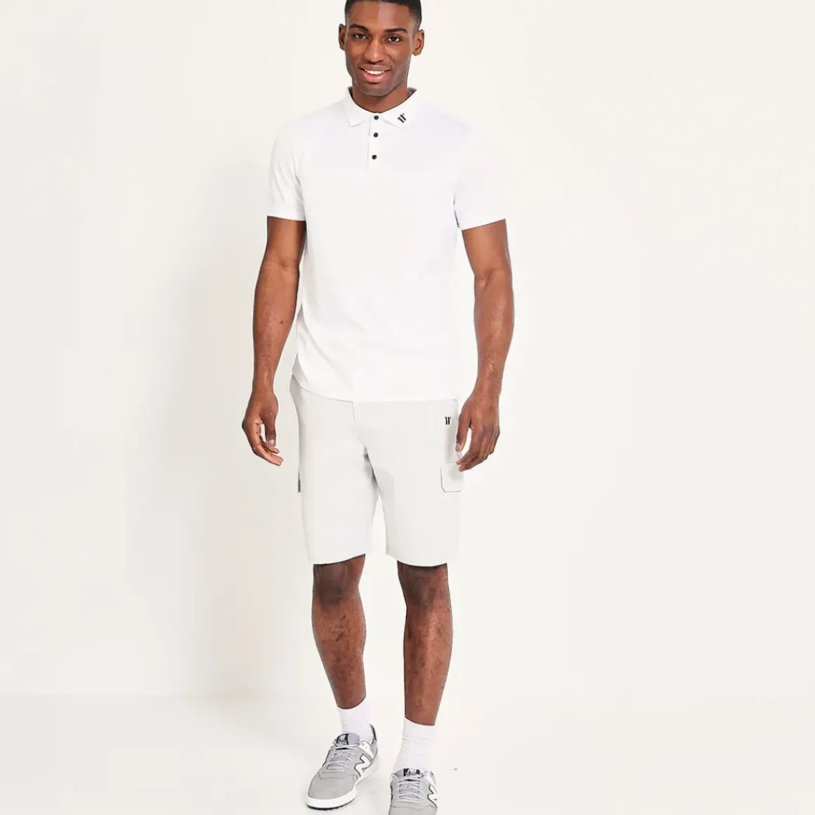 11 Degrees Men's Back Graphic Pique Golf Polo Shirt