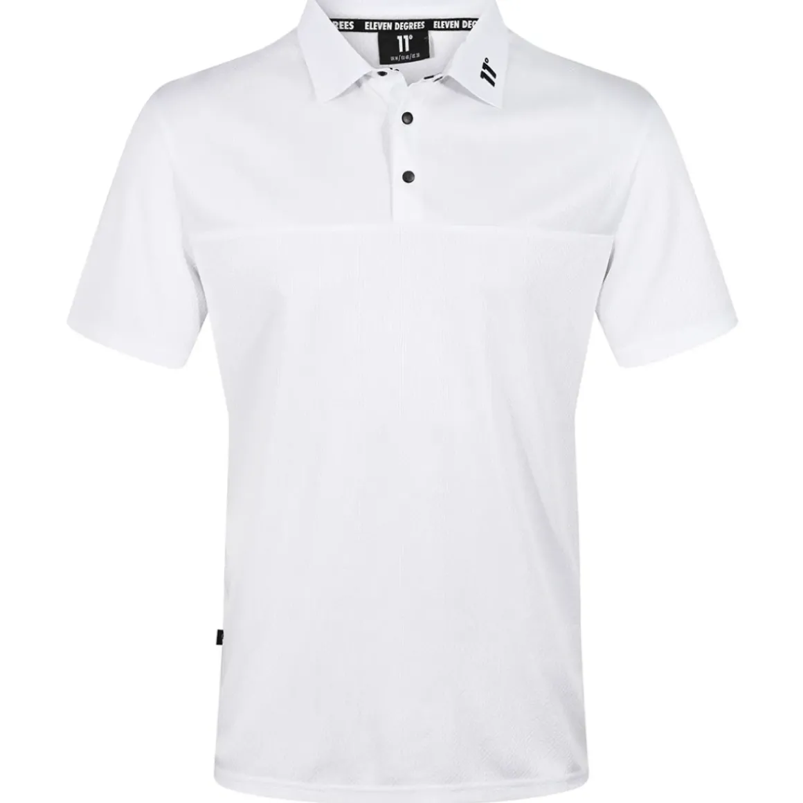 11 Degrees Men's Back Graphic Pique Golf Polo Shirt