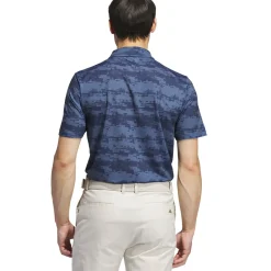 adidas Golf Ultimate365 HEAT.RDY Stripe Golf Polo Shirt