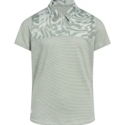 adidas Junior Ottoman Printed Club Golf Polo Shirt