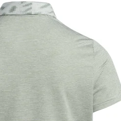 adidas Junior Ottoman Printed Club Golf Polo Shirt
