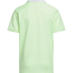 adidas Junior Striped Golf Polo Shirt