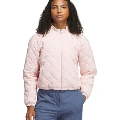 adidas Ladies Go-To Quilted Golf Jacket