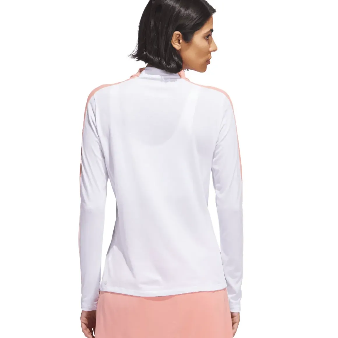 adidas Ladies MWN Mock Golf Mid Layer