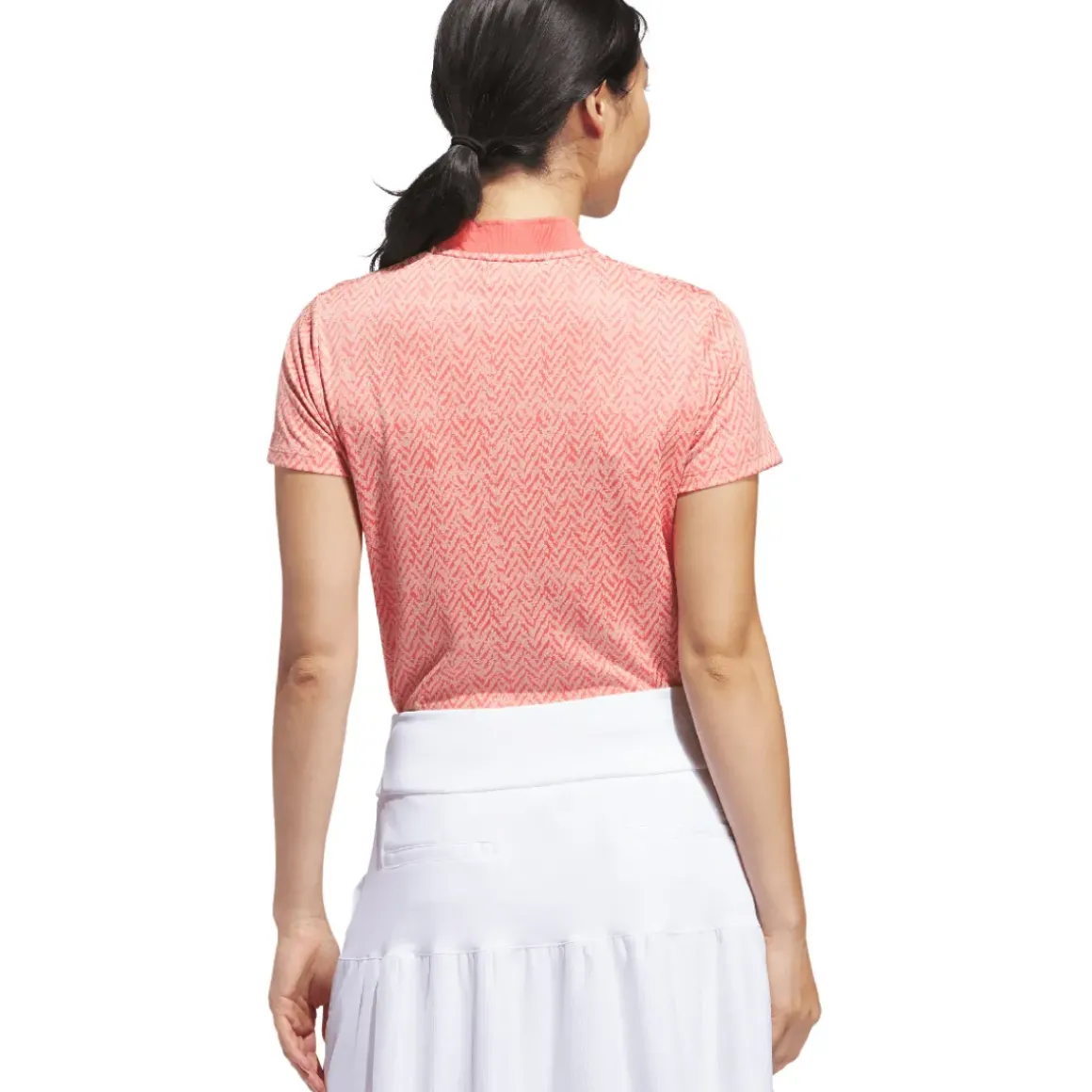 adidas Ladies Ultimate365 Jacquard Golf Polo Shirt