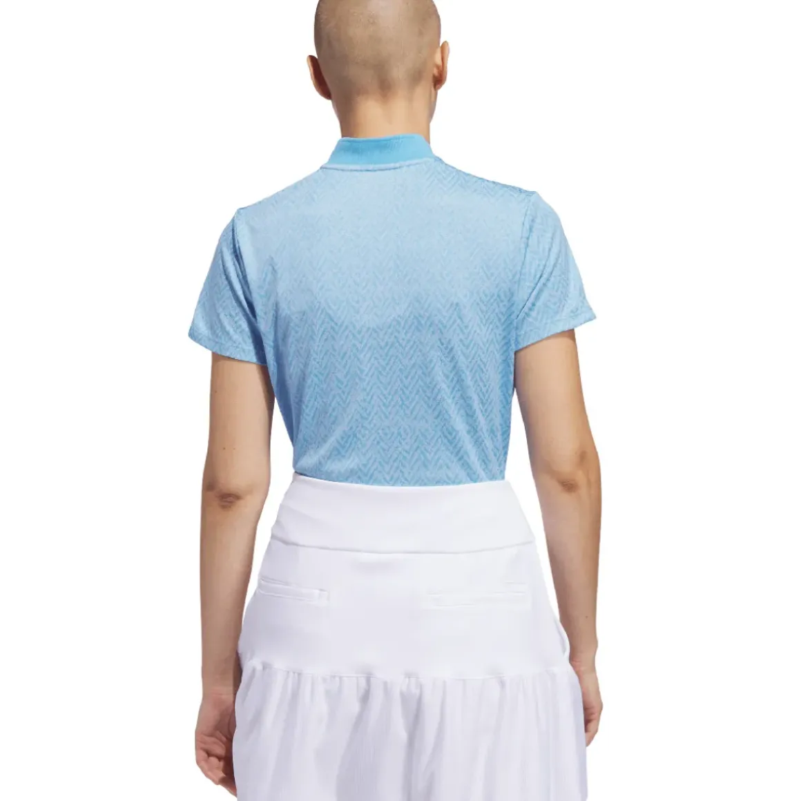 adidas Ladies Ultimate365 Jacquard Golf Polo Shirt