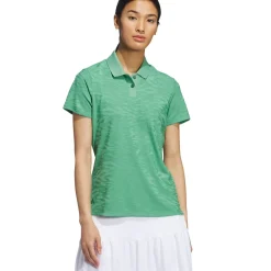 adidas Ladies Ultimate365 Jacquard Golf Polo Shirt