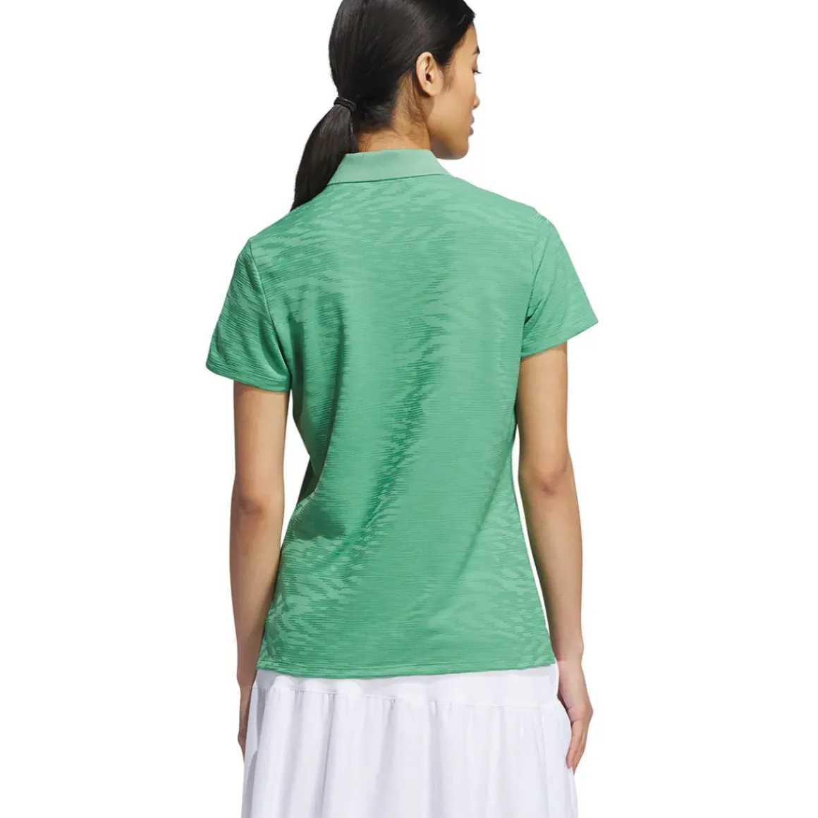 adidas Ladies Ultimate365 Jacquard Golf Polo Shirt