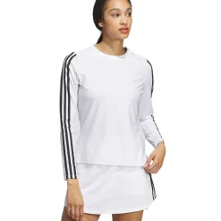 Adidas Ladies Ultimate365 TWISTKNIT Long Sleeve Crew Golf T-Shirt
