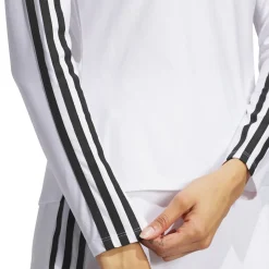 Adidas Ladies Ultimate365 TWISTKNIT Long Sleeve Crew Golf T-Shirt