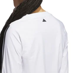 Adidas Ladies Ultimate365 TWISTKNIT Long Sleeve Crew Golf T-Shirt