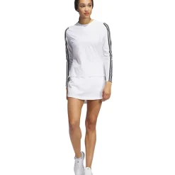 Adidas Ladies Ultimate365 TWISTKNIT Long Sleeve Crew Golf T-Shirt