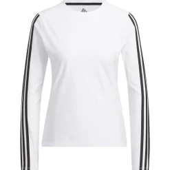 Adidas Ladies Ultimate365 TWISTKNIT Long Sleeve Crew Golf T-Shirt