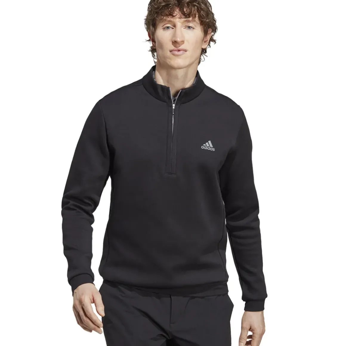 adidas Men's Authentic Quarter Zip Golf Midlayer