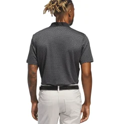 adidas Men's Beyond the Course Textured Golf Polo Shirt