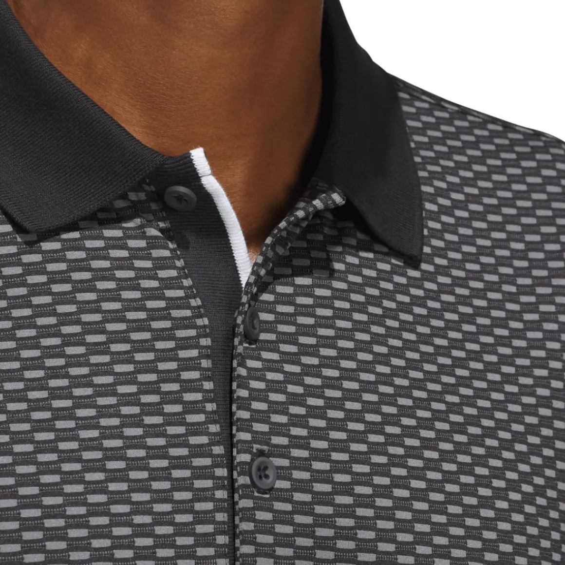 adidas Men's Beyond the Course Textured Golf Polo Shirt