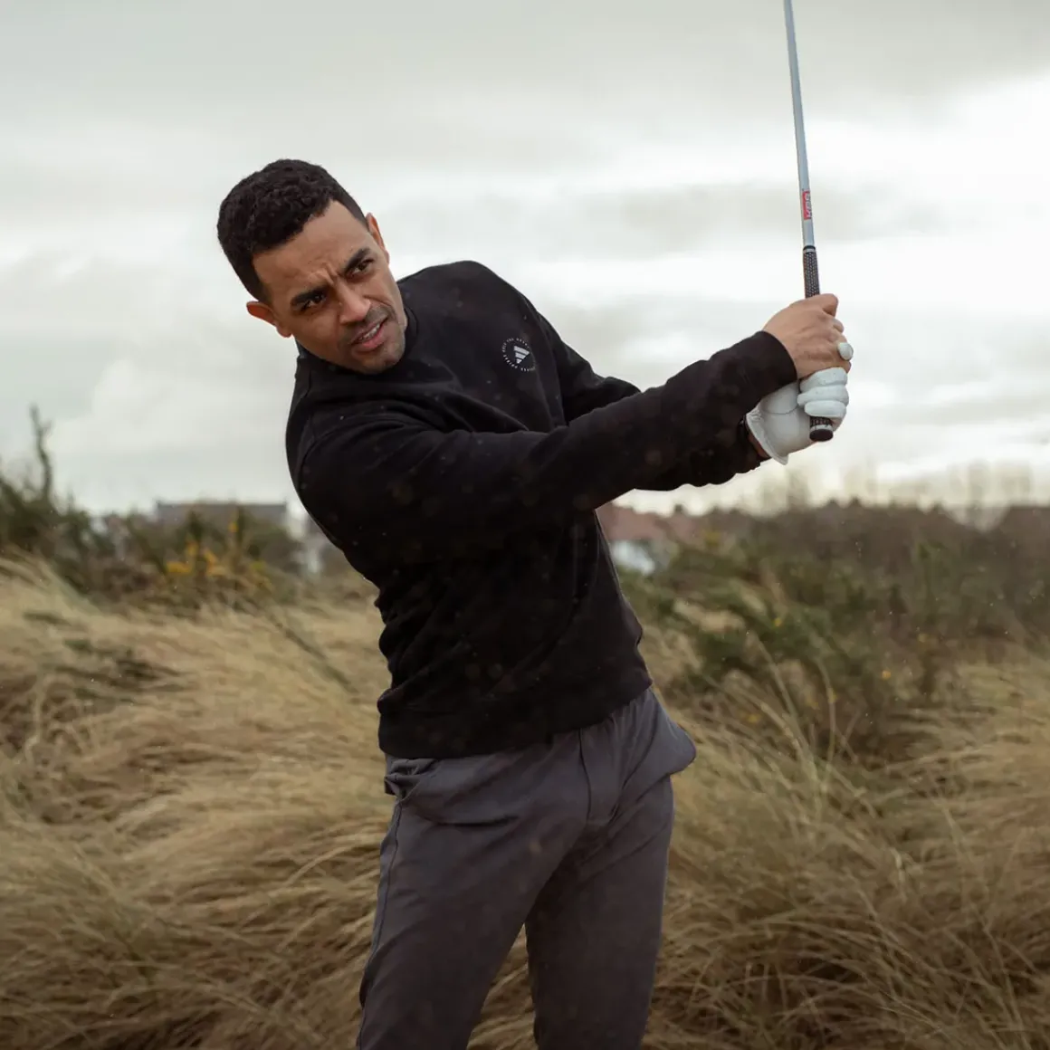 adidas Men's Core Crew Neck Golf Sweater