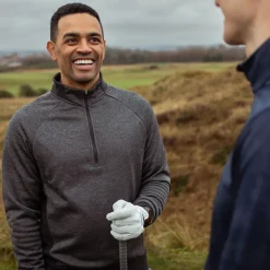 adidas Men's DWR Quarter Zip Golf Midlayer