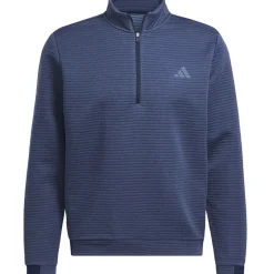 adidas Men's DWR Textured Quarter Zip Golf Mid Layer