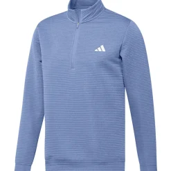 adidas Men's DWR Textured Quarter Zip Golf Mid Layer