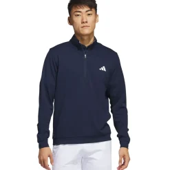 adidas Men's Elevated Quarter Zip Golf Midlayer