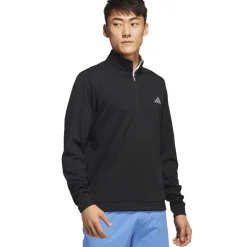 adidas Men's Elevated Quarter Zip Golf Midlayer