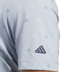 adidas Men's Go-To Print Golf Polo Shirt