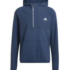 adidas Men's Half Zip Fleece Hooded Golf Midlayer