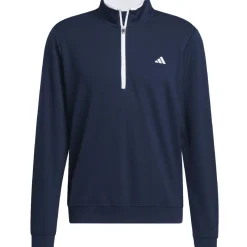 adidas Men's Lightweight Half Zip Golf Midlayer