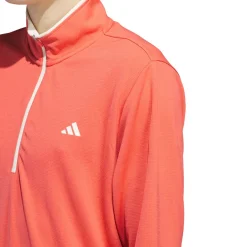 adidas Men's Lightweight Half Zip Golf Midlayer