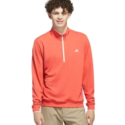 adidas Men's Lightweight Half Zip Golf Midlayer