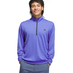 adidas Men's Lightweight Half Zip Golf Midlayer