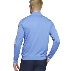 adidas Men's PRIMEGREEN UPF Half Zip Golf Midlayer