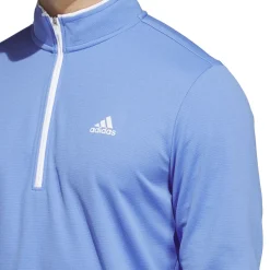 adidas Men's PRIMEGREEN UPF Half Zip Golf Midlayer
