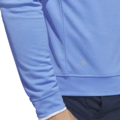 adidas Men's PRIMEGREEN UPF Half Zip Golf Midlayer