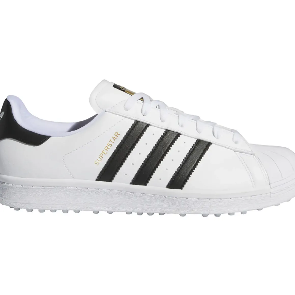 adidas Men's Superstar Waterproof Spikeless Golf Shoes