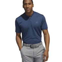 adidas Men's Textured Stripe Stretch Golf Polo Shirt