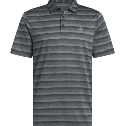 adidas Men's Two-Colour Striped Golf Polo Shirt
