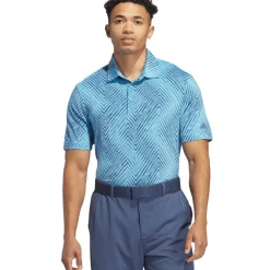 adidas Men's Ultimate365 All-Over Print Golf Polo Shirt