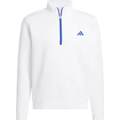 adidas Men's Ultimate365 DWR Textured Quarter Zip Golf Mid Layer