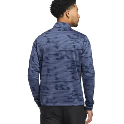 adidas Men's Ultimate365 Linear Stripe Quarter Zip Golf Mid Layer