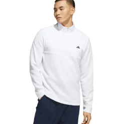 adidas Men's Ultimate365 Textured Quarter Zip Golf Mid Layer