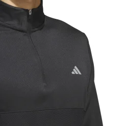 adidas Men's Ultimate365 Textured Quarter Zip Golf Mid Layer