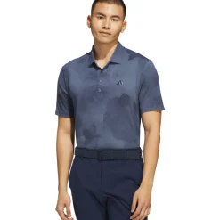 adidas Men's Ultimate365 Tour Printed Left Chest Golf Polo Shirt