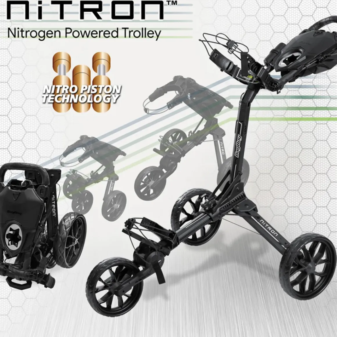 BagBoy Nitron Push Golf Trolley