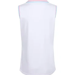 Benross Ladies Tipped Sleeveless Stretch Golf Polo Shirt