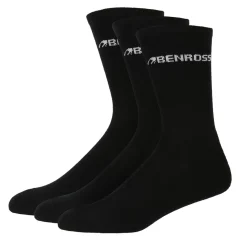 Benross Men's Cragg Crew Golf Socks - 3 Pack