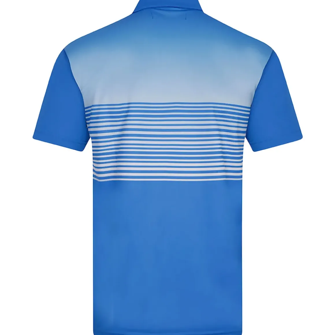 Benross Men's Fade Stripe Stretch Golf Polo Shirt