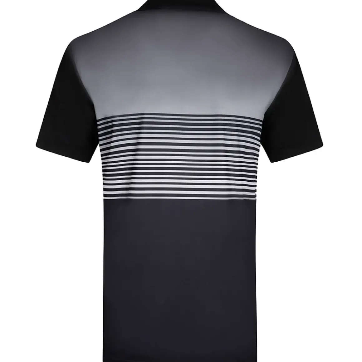 Benross Men's Fade Stripe Stretch Golf Polo Shirt